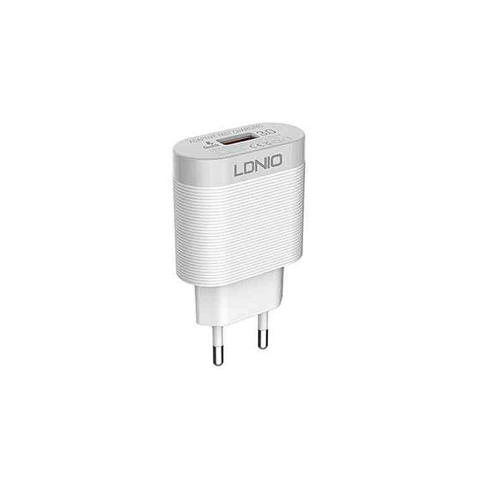 LDNIO 3A Travel Charger with Type-C Cable EU (A303Q) – White